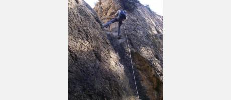 Rapel por barranco seco con Ruting.es