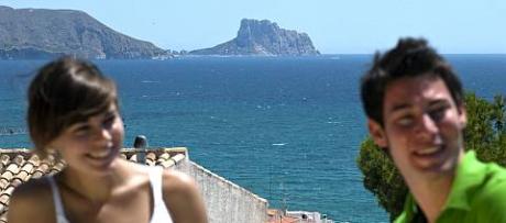 Peñón desde Altea