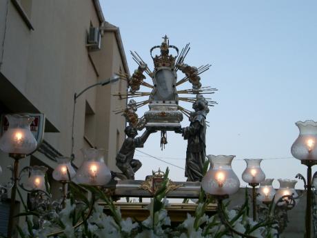 Virgen de Agosto, San Roque y la Divina Pastora