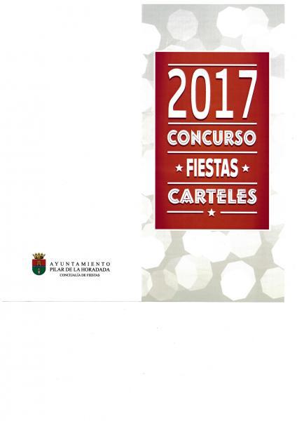 XXI Concurso de Diseño sobre el Cartel anunciador y de la portada del libro de Fiestas Patronales 2017 de Pilar de la Horadada