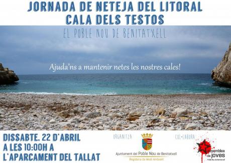 Jornada de limpieza del litoral: Cala dels Testos