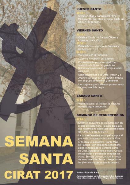 SEMANA SANTA CIRAT 2017
