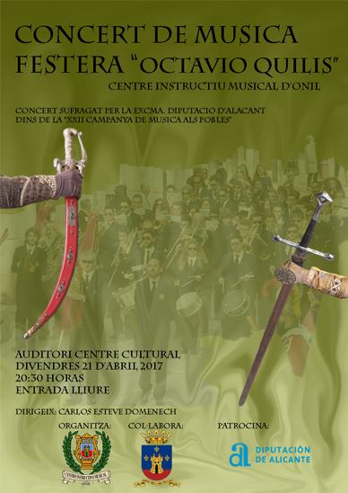 Concert música festera "Octavio Quilis"