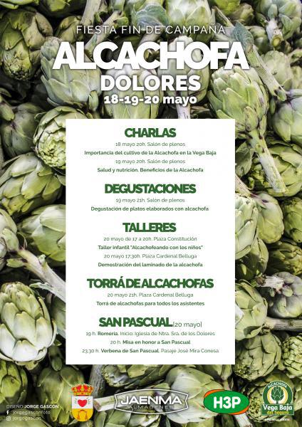 Para el próximo fin de semana...reserva tu agenda para los actos qFiesta Final de campaña de la Alcachofa 2016/2017 y Fiestas de San Pascual!!