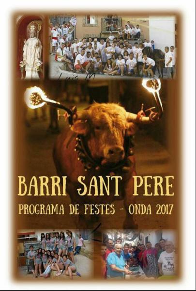 PROGRAMA DE FIESTAS DE SAN PEDRO 2017