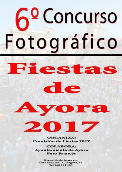 VI Concurso Fotográfico Fiestas de Ayora 2017