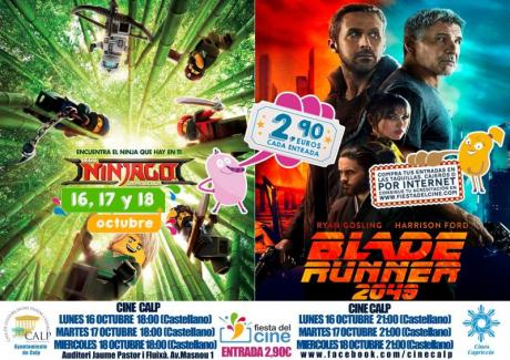 Cine Casa Cultura Calp 16, 17 y 18 de octubre