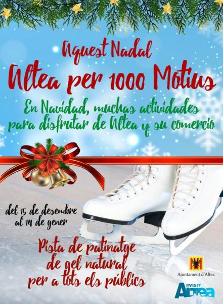 Pista de Patinaje de Hielo Natural para todos los públicos