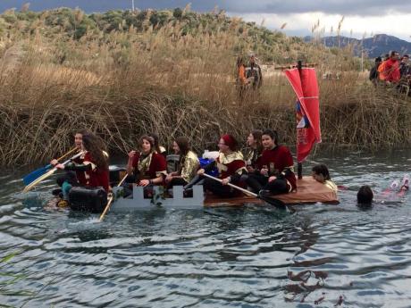 Descenso del río Bullent en Pego para iniciar Carnaval 2018