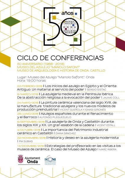 Ciclo de conferencias en Onda