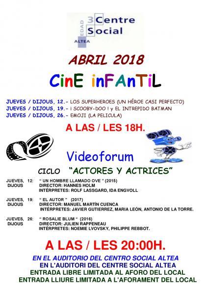 Videoforum abril