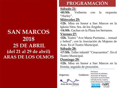SAN MARCOS - ARAS DE LOS OLMOS 2018