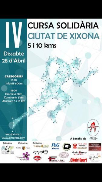 IV CURSA SOLIDÀRIA CIUTAT DE XIXONA 5 i 10 kms
