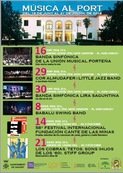 Música al Port. Sagunto 2018