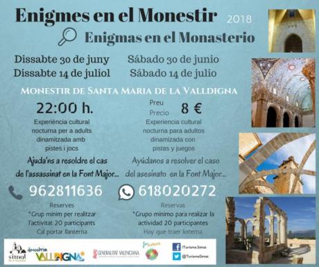 Enigmas en el Monasterio. Simat de la Valldigna