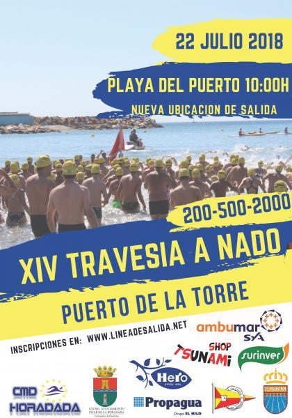 XIV Travesía a Nado "Puerto de la Torre" en Pilar de la Horadada 2018