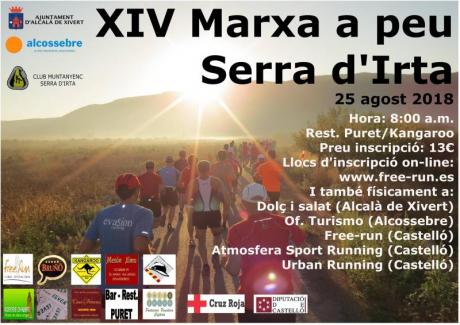 XIV Marxa a Peu Serra d'Irta