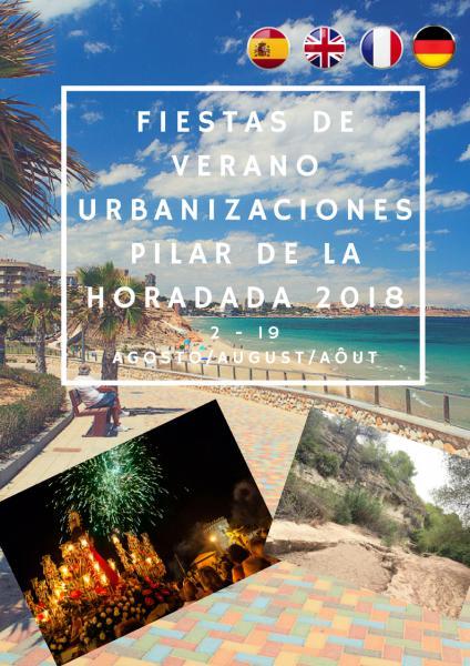 Fiestas Urbanizaciones de Pilar de la Horadada 2018
