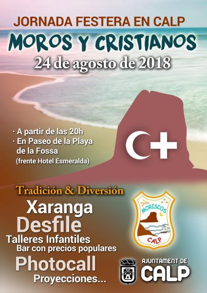 Jornada Festera en Calp, Moros y Cristianos