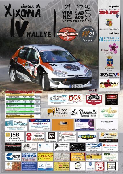 IV RALLYE CIUTAT DE XIXONA