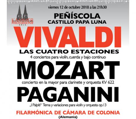 Concierto de la Filarmónica de Camara de Colonia - Peñíscola 2018