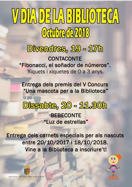 V Día de la Biblioteca