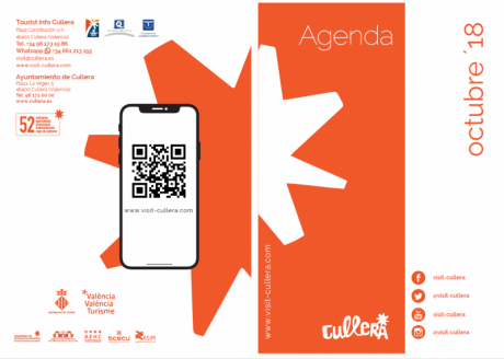 AGENDA TURÍSTICA CULLERA OCTUBRE 2018