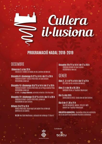 ACTIVIDADES NAVIDEÑAS ACECU CULLERA