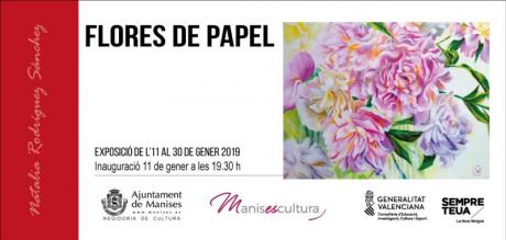 Exposició " Flores de Papel" Manises 2019