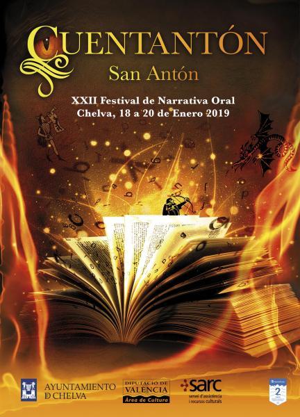 XXII FESTIVAL DE NARRATIVA ORAL “CUENTANTÓN” Chelva, 18,19 y 20, enero, 2019
