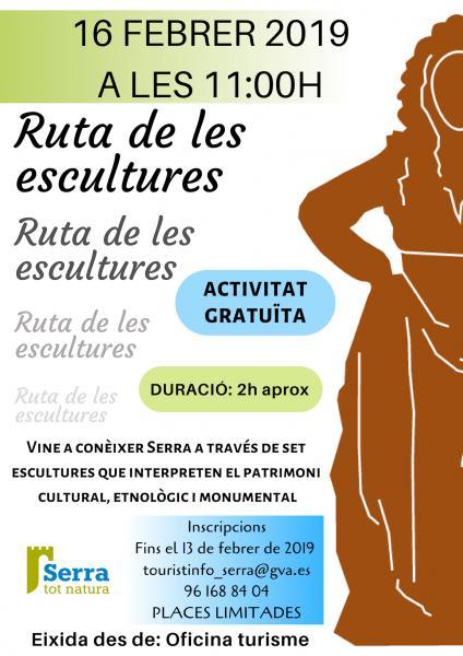 Visita guiada Ruta de las Esculturas Serra