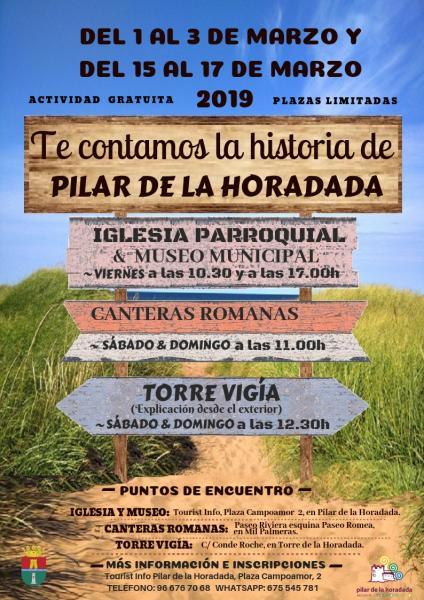 Fin de semana turístico; te contamos la historia de Pilar de la Horadada 2019