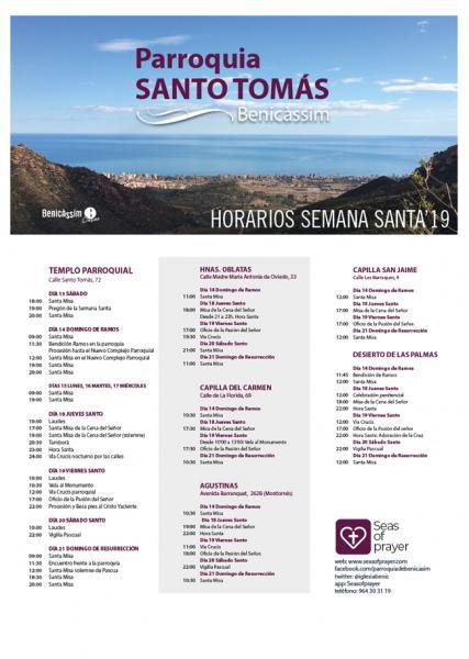 Actos religiosos Semana Santa 2019 - Benicàssim