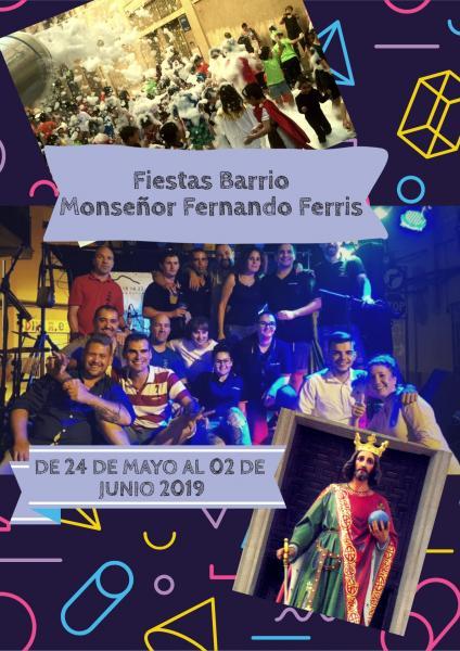 FIESTAS BARRIO MONSEÑOR FERNANDO FERRIS ONDA 2019