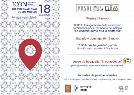 Actividades para el Día Internacional de los Museos en el Museo de Pusol