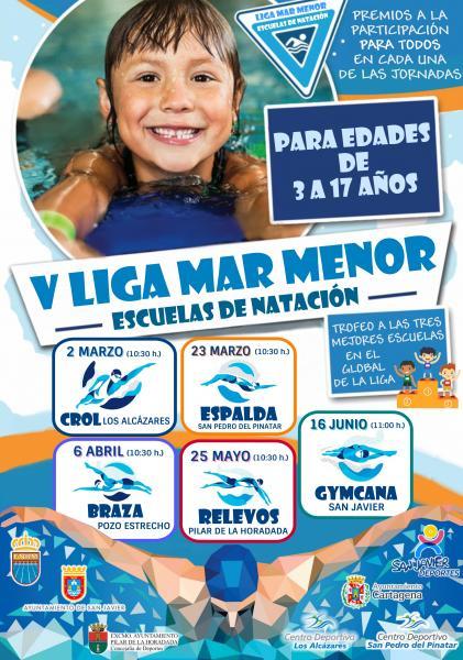 V Liga Mar menor ´Escuelas de Natación´ en Pilar de la Horadada 2019