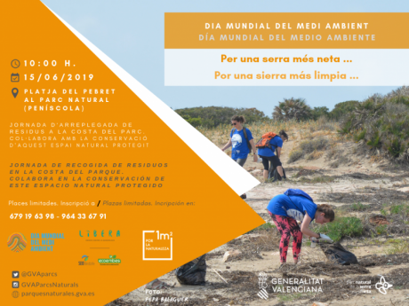 Día Mundial del Medio Ambiente - Playa del Pebret al Parque Natural Sierra de Irta (Peñíscola)