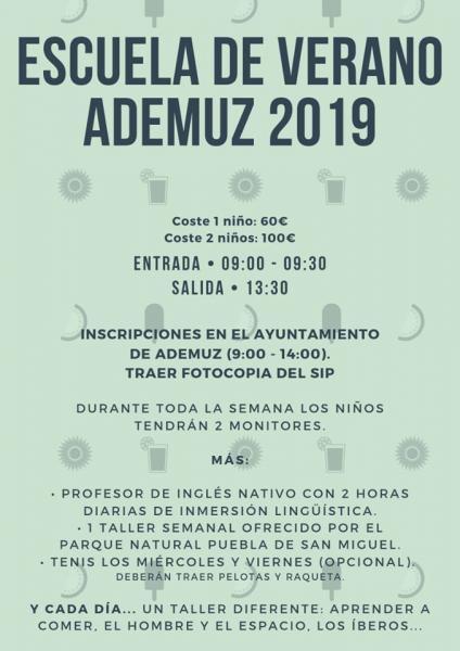 Escuela de Verano de Ademuz