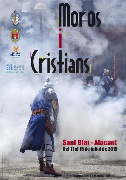 Programa de Moros y Cristianos de San Blas. Alicante 2019
