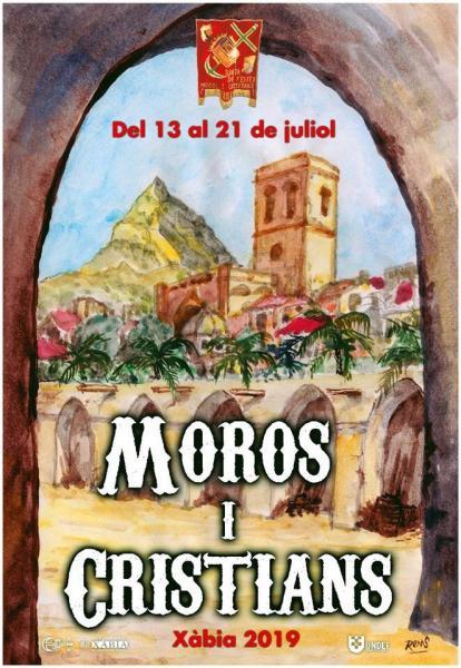 Programmation des fêtes des Maures et Chrétiens 2019 Xàbia
