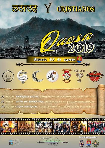 Fiestas de Moros y Cristianos 2019 en Quesa