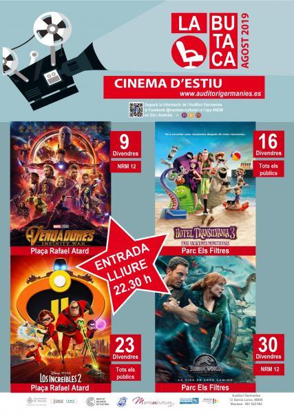 Cinema d'Estiu Manises Agost 2019