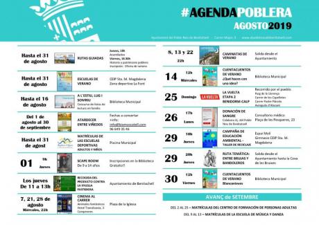 Agenda Agosto 2019