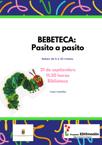 Bebeteca: pasito a pasito