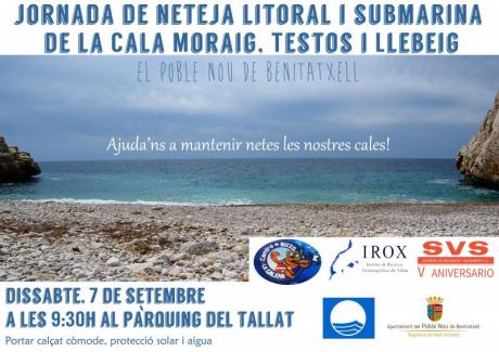 Jornada de limpieza litoral y submarina