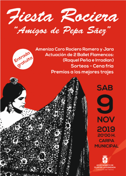 Fiesta Rociera “Amigos de Pepa Sáez” en Pilar de la Horadada 2019