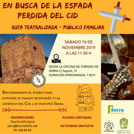 Ruta teatralizada “En busca de la Espada perdida del Cid”