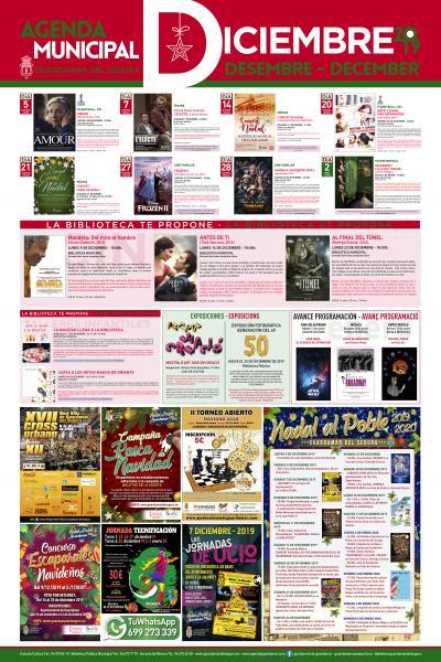 Agenda Cultural Guardamar Diciembre 2019
