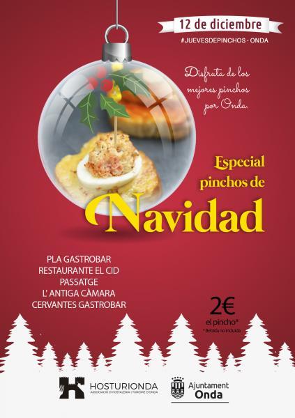 JUEVES DE PINCHOS EN DICIEMBRE ONDA 2019