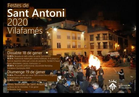 Festes de Sant Antoni 2020 Vilafamés
